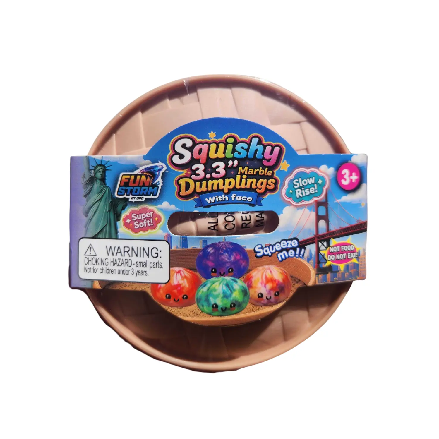 Fun Storm Mystery Squishy Marble Dumpling Blind Box (1pc)