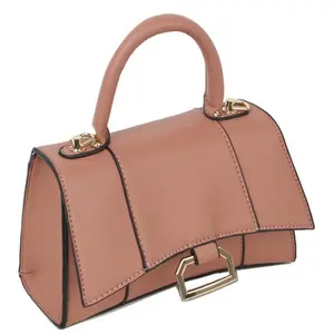 Leather Flap Over Crossbody Bag-FINAL SALE