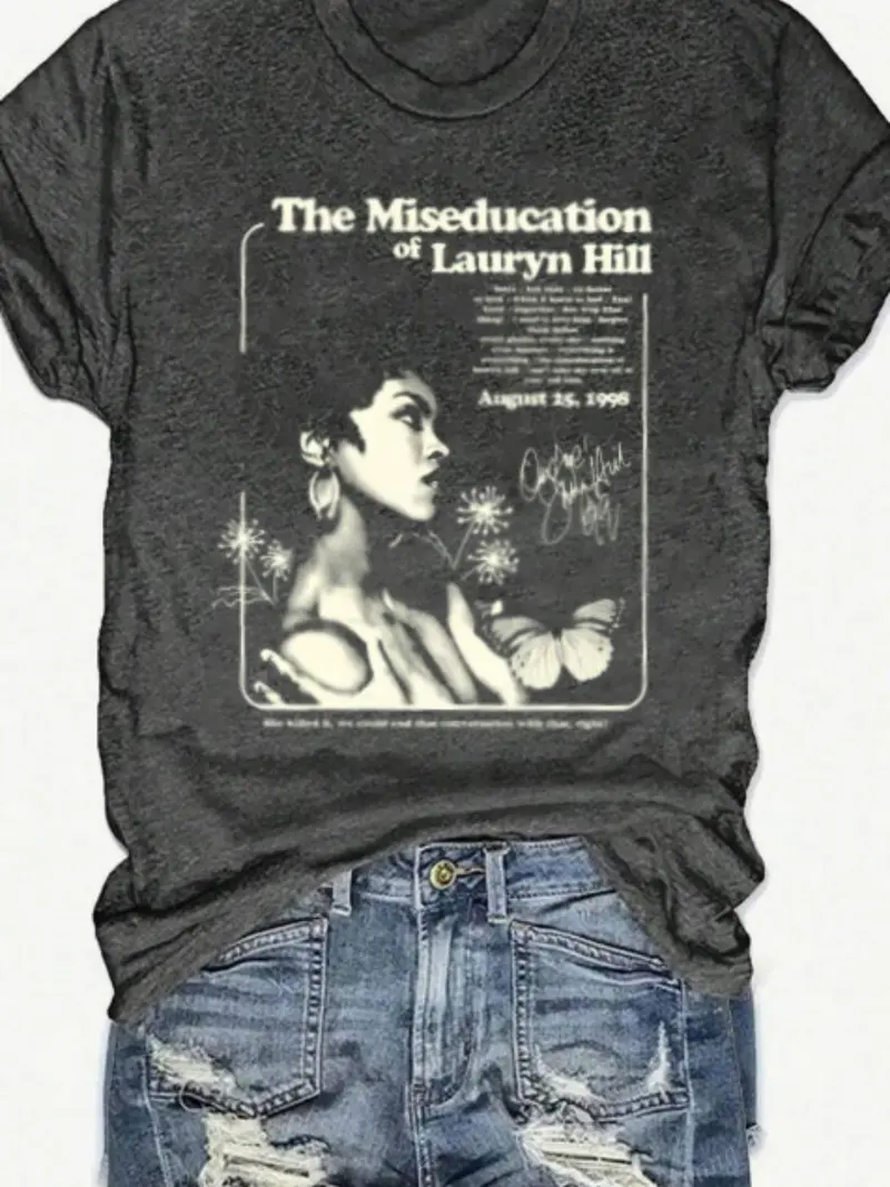 lauryn hill fugees t shirt - TikTok Shop