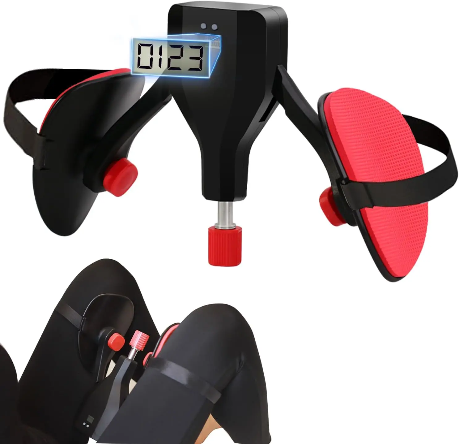 Thigh Trainer with Adjustable Resistance 0-110 lbs for Inner Thigh & Kegel Exercises for Men Women Enhances Leg Lines and Definition Muscle Tool for Targeted Workouts