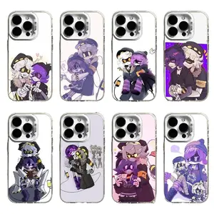 M-Murder Drones Uzi N V J Phone Cases for iPhone 17 Air 16 Pro Max 15 14 Plus 13 12 11 White Candy Matte Shockproof Cover