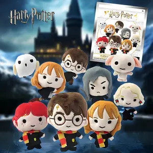 1PC Harry Potter Officially Licensed Plush Blind Bag Keychain, Cute Harry Potter Merchandise, Unique Characters, Hermione with Scarf, Perfect Gift for Fans, Collectible Keyring Accessory