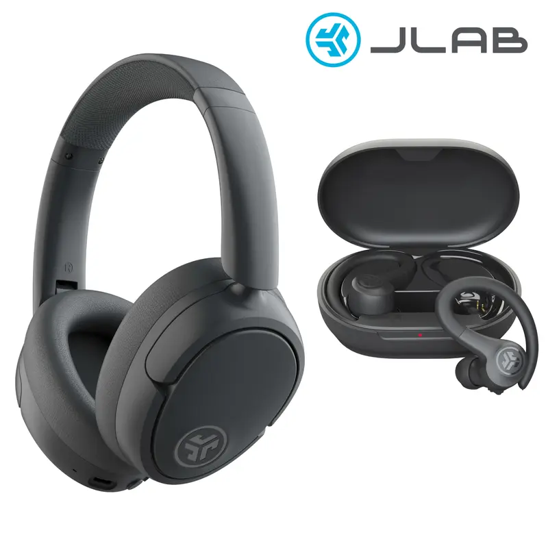 JBuds Lux ANC + Go Sport+ Pack, Set of 1 Headphone and 1 Sport Earbud, Perfect for everyday use at home and the gym