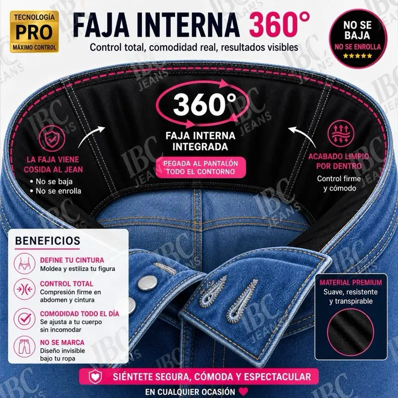 Ref 2513 de 5 botones con faja 360 al rededor no bolsa - TikTok Shop