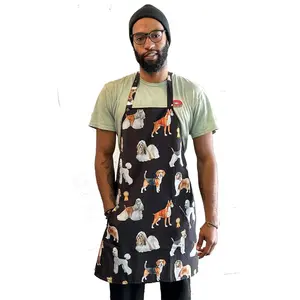 655 - Dog Groups Waterproof Hair Resistant Bleach Resistant Bathing and Grooming Apron
