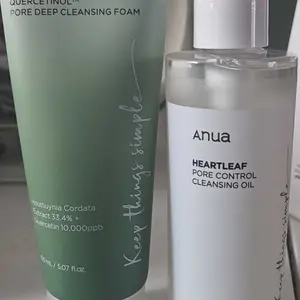 ANUA-Double Cleanser Duo for Facial Cleansing Foam Korean