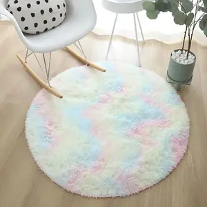 Thickened Round home Carpet