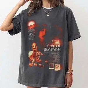 Ariana Eternal Sunshine Tour Shirt Unisex Pop Graphic Tee