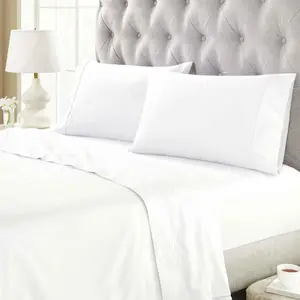 300 Thread Count Organic Cotton Percale Bed Sheets – Deep Pocket