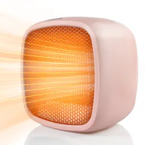 Portable Space Heater 1000W/800W Ceramic Electric Heater , Compact Small Warmer, Heat Up in 2 Seconds, Safe and Quiet for Office Room Desk Indoor Use viral  heater indoor heater portable electric christmas gifts small heater appliance