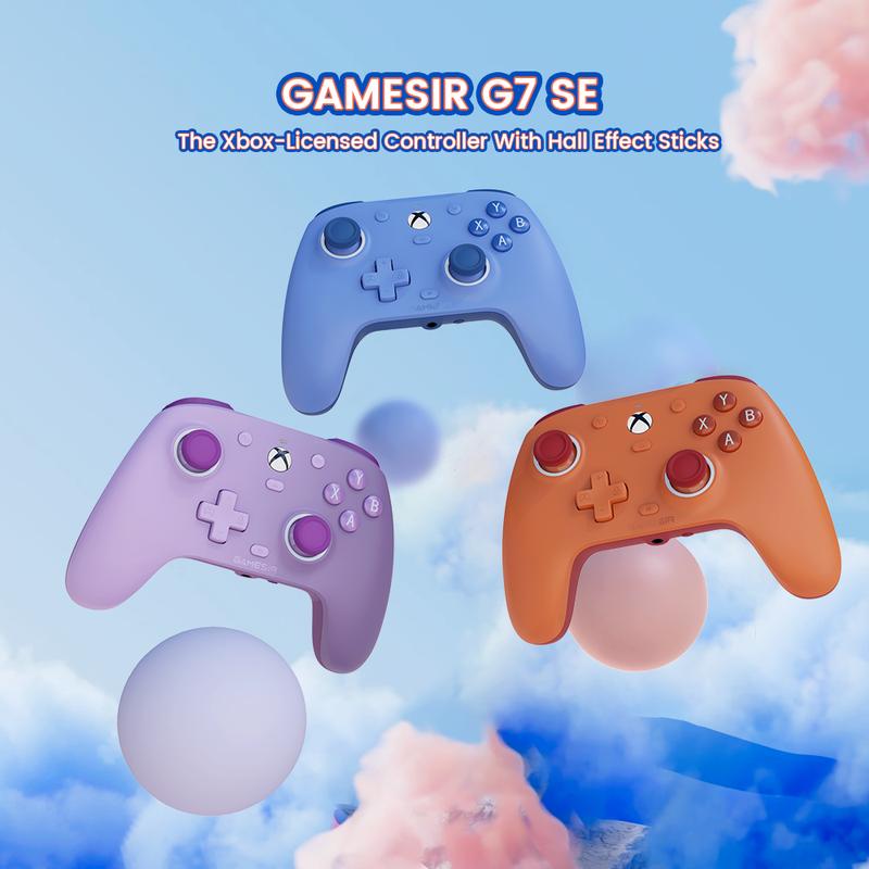 GameSir G7 SE Multi-Color Wired Controller, Precision Gamepad for Xbox Series X|S, Xbox One & Windows 10/11 with Hall Effect Joysticks GameSir G7 SE Multi-Color Wired Controller, Precision Gamepad for Xbox Series X|S, Xbox One & Windows 10/11 with Hall Effect Joysticks