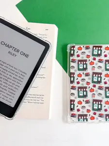 Dream Harbor Cozy Fall E Reader Case for Kindle Paperwhite 12th Gen & Kobo Libra 2/Color 7" - 2024 Release Design