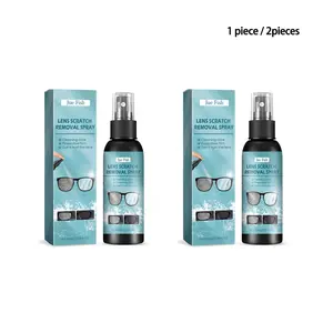 Lens Scratch Remover (100ML/100ML*2), Repair Scratches, Glass Lens Restoration, Eyewear Maintenance, Liquid Powder Form, No Pesticide