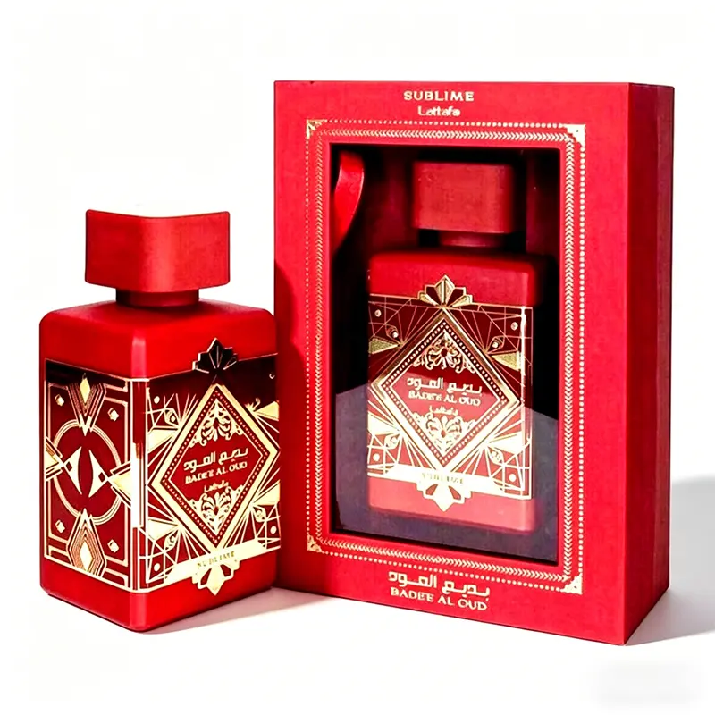 Lattafa Bade'e Al Oud Sublime Men's Eau de Parfum 3.4 oz(100ml) Woody Aromatic Fragrance for Men