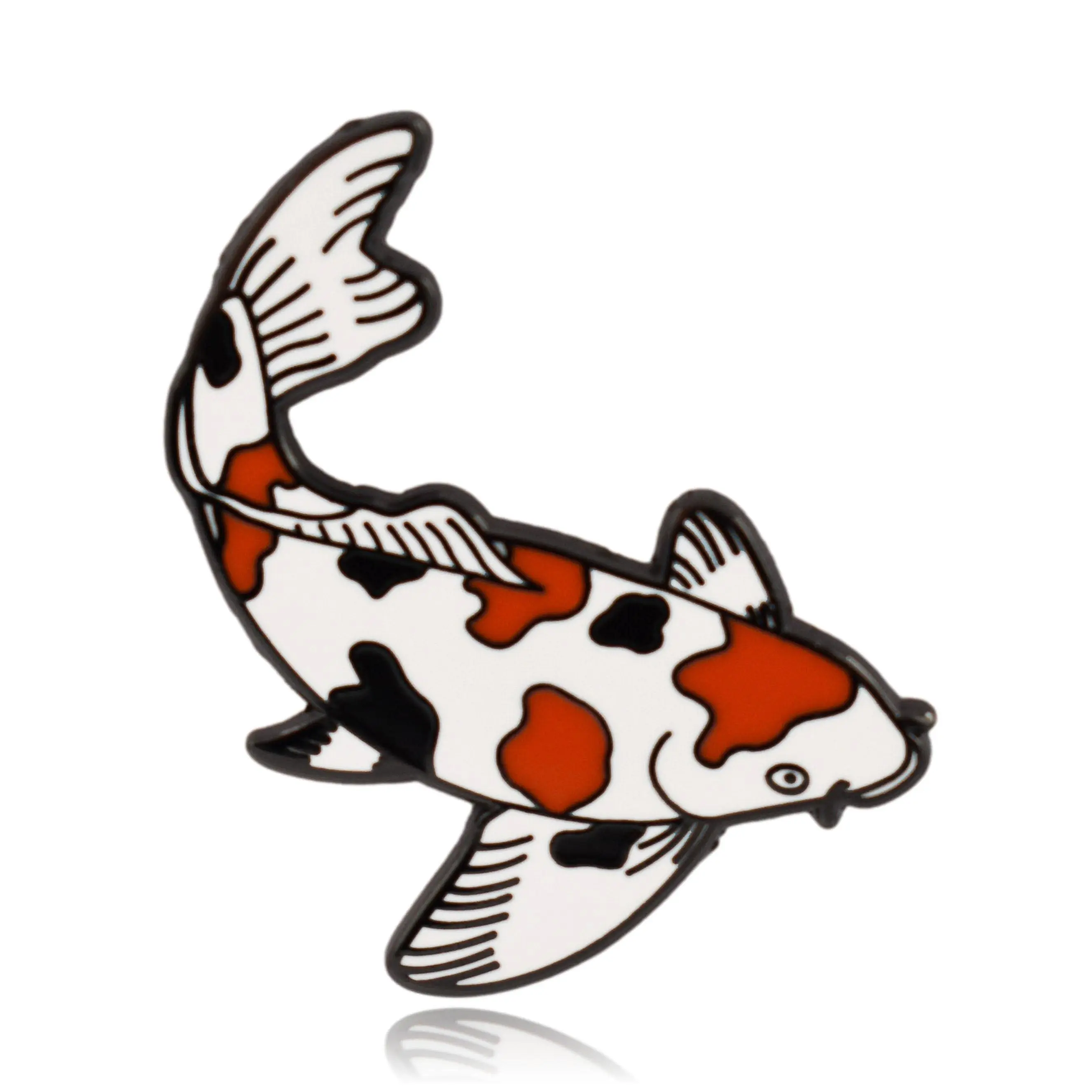 Koi Fish Hard Enamel Pin