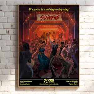 Sinners Movie Poster High Quality  Wall Art Living Room Decoration Perfect Gift