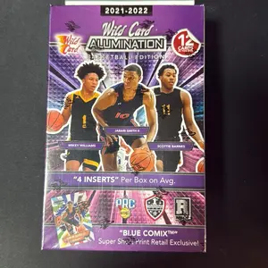 2021-22 Wild Card Alumination Basketball Hanger box