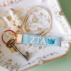 Licensed Zeta Embroidered Keychain