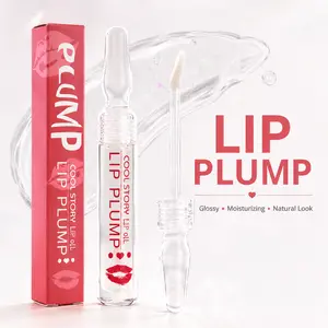 Instant Lip Oil Plumper – Hydrating Lip Care Gloss, Moisturizing & Juicy Lip Plumping Serum for Fuller Lips, Lightweight Long-Lasting Lip Oil for Women & Girls, Natural Comfort Skincare