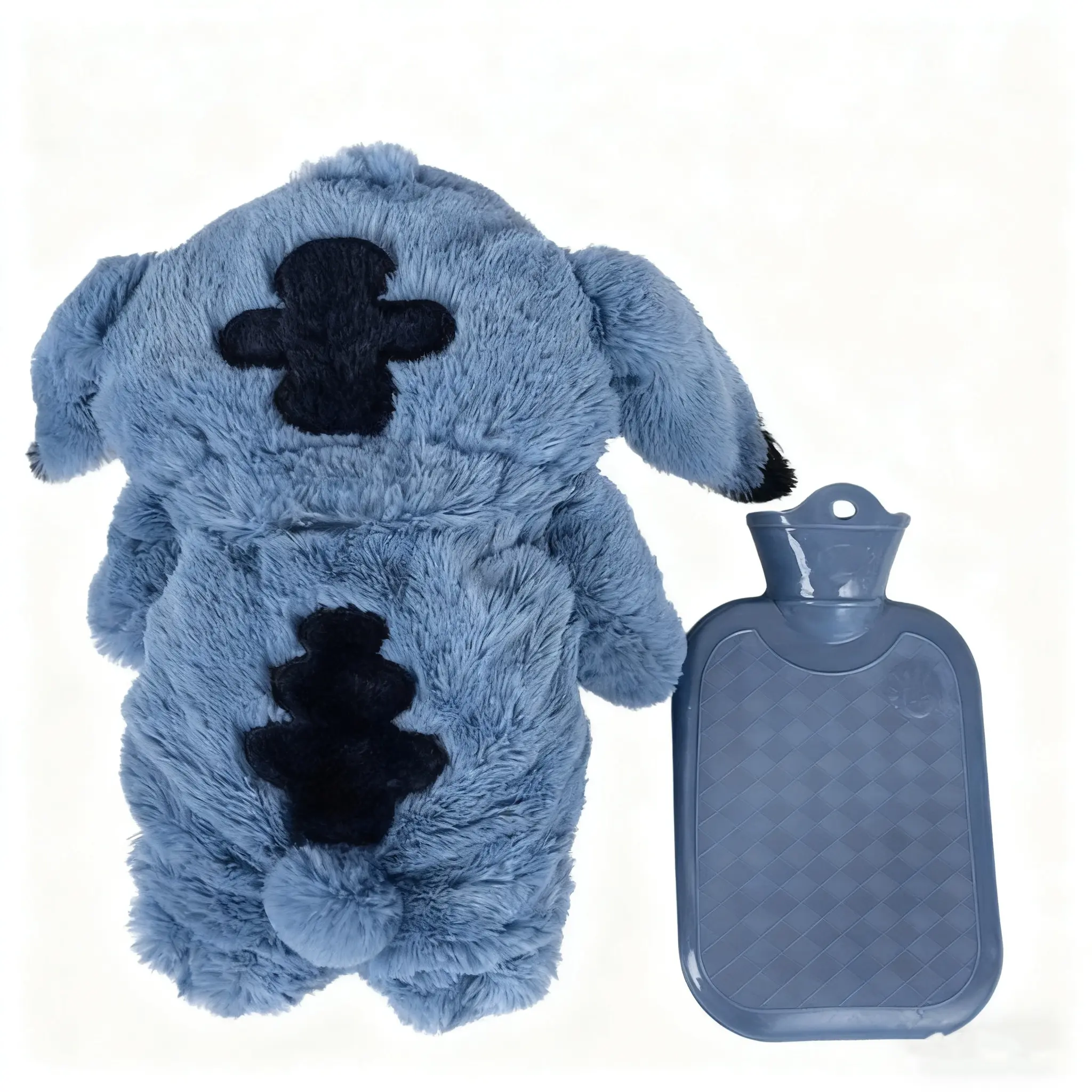 Cartoon plush water hand warmer gift thick new cute