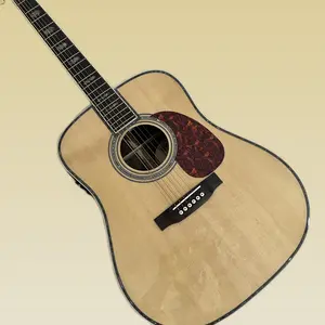 D45 Acoustic Guitar，41 Inch Spruce Top & Rosewood Back,pickup, Professional Dreadnought Guitar for Beginner & Advanced Players