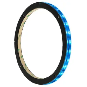 DS18 DS-LRING6 Vision 6.5 in RGB LED Ring - Remote-Controlled Car Audio Auto Accessory for Speaker Systems, Subwoofers