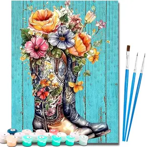 Paint by Numbers Kit for Adults Beginner,Easy Adult Paint by Number Kits on Canvas DIY Painting for Surprise Gift Home Wall Decor 16x20 Inch