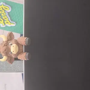 Highland Cow Monitor Buddy and Screen Sitter, 3D Printed Emotional Support Desk Companion and Office Decor