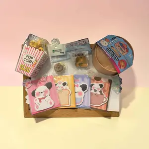 Kawaii Office & School Supply Super Bundle Set, All-In-1 Stationery Kit for Students & Office Workers gift