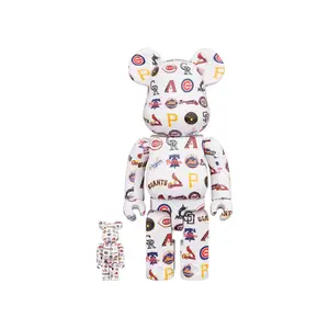 951638 Bearbrick x MLB National League 100% & 400% Set