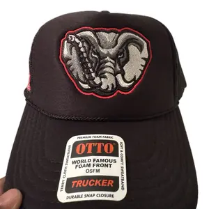 Otto Customize Alabama Hat - World Famous Foam Front Trucker Cap with Durable Snap Closure