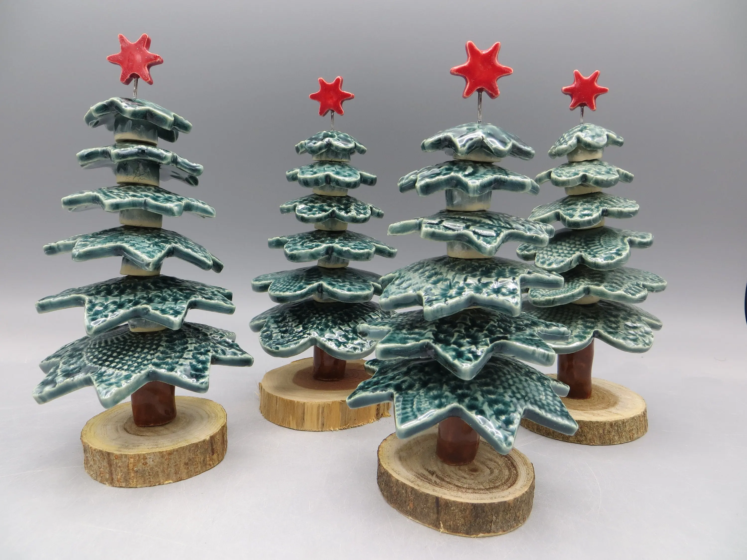 Christmas Tree Decoration Handmade Ceramic; Pottery Christmas tree; Christmas tree