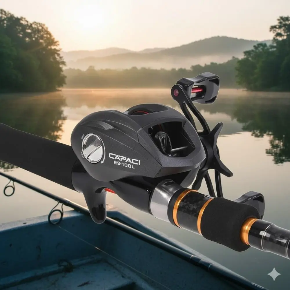 Ultra Smooth 17.6LB Drag Fishing Reel | 10+1 Bearings, High Speed 6.3:1 Gear Ratio | Magnetic Brake & Carbon Fiber Body | Lightweight for Saltwater Freshwater | Left Right Hand Retrieve