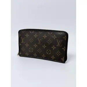 Pre-owned Louis Vuitton Canvas Zippy Long Wallet Long Wallet Monogram Continental Clutch JE198LV