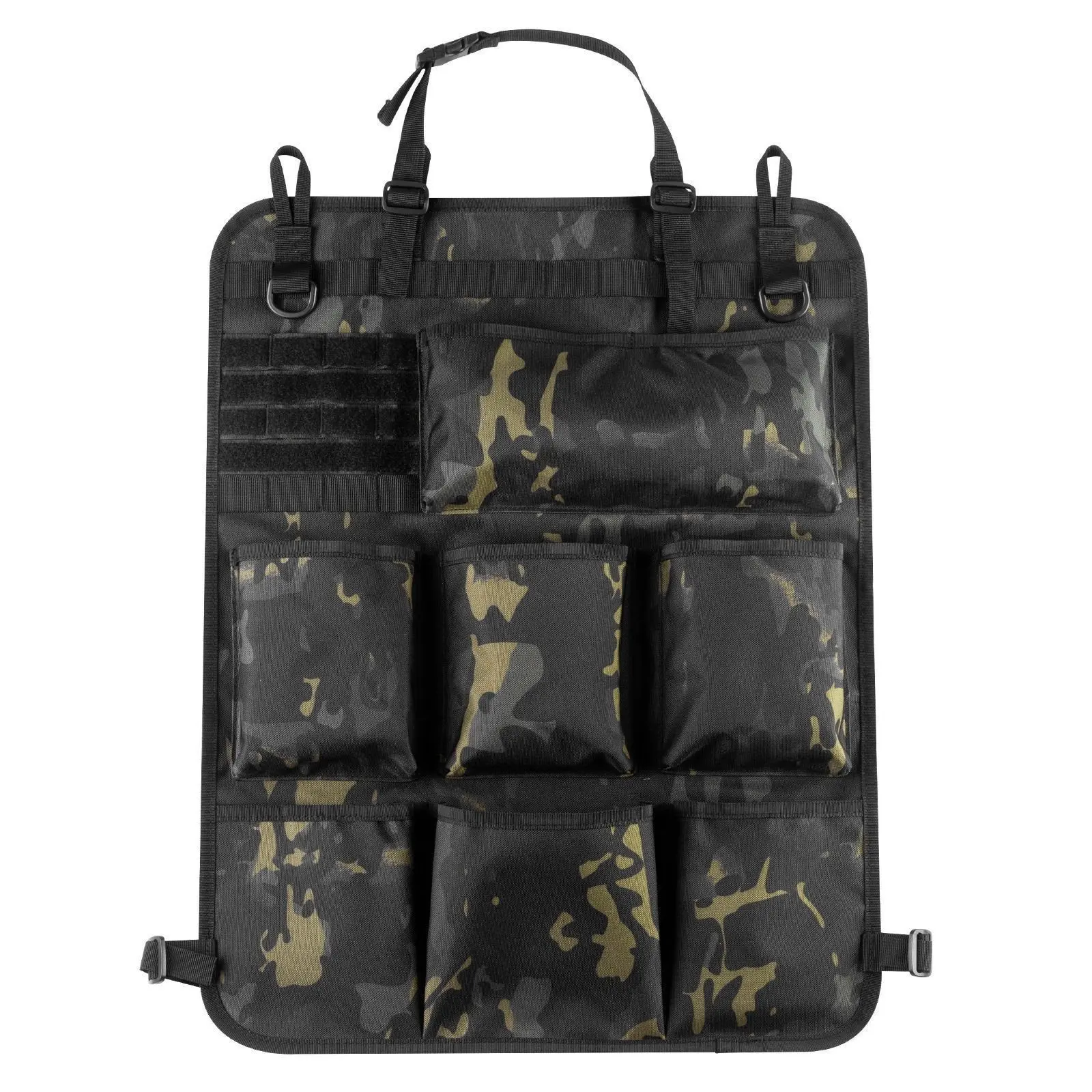 Outdoor Car Back Seat Storage Bag, Tactical Vehicle Organizer, Multi-Functional Tool Kit, Hanging Storage Bag for Cars, Car Interior Accessories, Universal Car Accessories