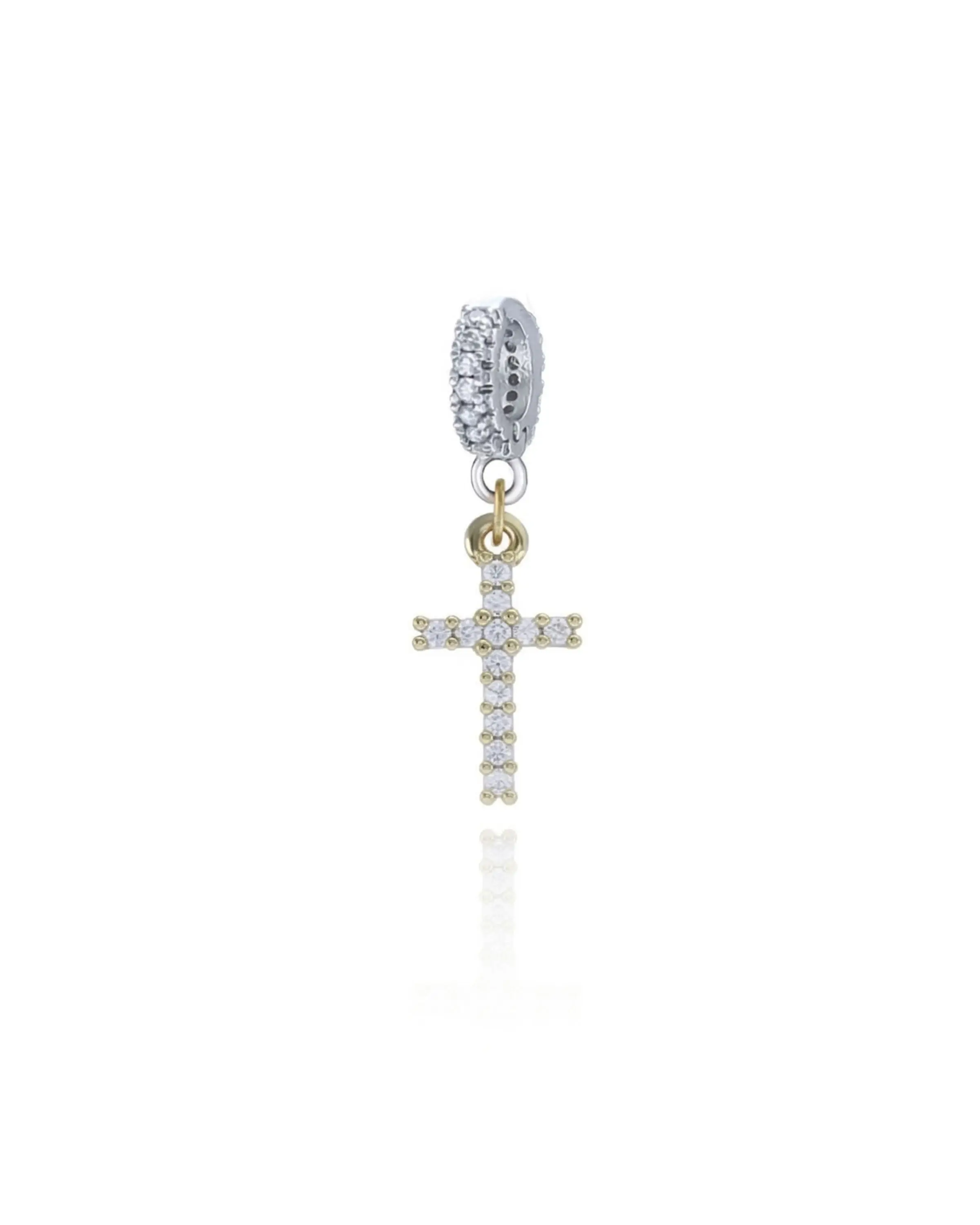 CROSS CLIP ON CHARM
