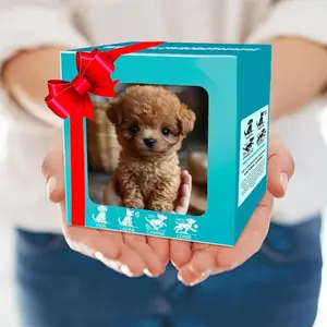 2025 Robot Dog Plush Doll - Intelligent and Realistic Robot Dog, Interactive Robot Pet with Sitting, Barking, Walking, and Running Functions, Ideal Gift for Christmas, Easter, and Birthday