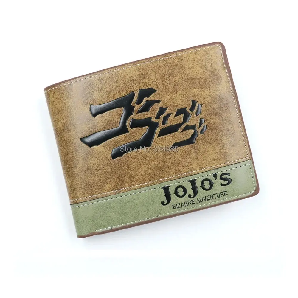 Jo-Jo's Bizarre Adventure Khaki Wallet