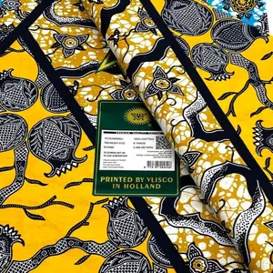 Authentic African Print 100%Cotton 6yards