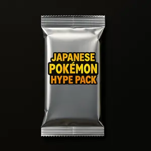 Japanese Pokemon Hype Pack (5 JPN Packs & 1 Random AR)