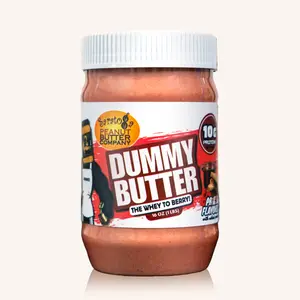Dummy Butter Raspberry PB&J - High Protein Snack with Whey Protein & Raspberry