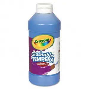 Crayola.  Artista II Washable Tempera Paint Blue 16 oz