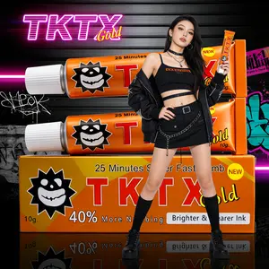 Deep Classic 40% TKTX Tattoo Numbing Cream Gold Edition Maximum Intensity 6-8H Painless Soothing Care​ Local Relief for Tattoo Artists & Enthusiasts
