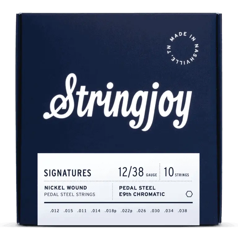 Stringjoy 12-38 E9th Nickel Wound Pedal Steel Strings
