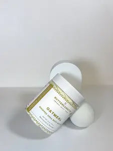 Oatmeal, Milk & Honey Body Butter - 170G (6oz) Smooth Creamy moisturizer for skin