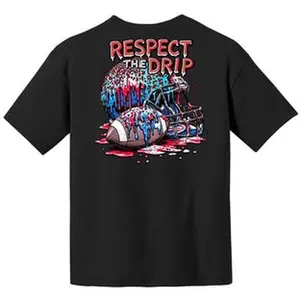 Football Respect the Drip Youth T-Shirt, Football Youth Shirt, Baller Lifestyle Outfits, Youth Shirt, Youth Clothes, Trending Kidds Shirt, Back to School Shirt, Holiday shirt, Gift for Boys and Girls, Birthday Gift