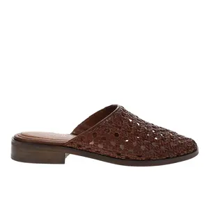 Seychelles Womens Meet Me Halfway Mules Flats Casual - Brown