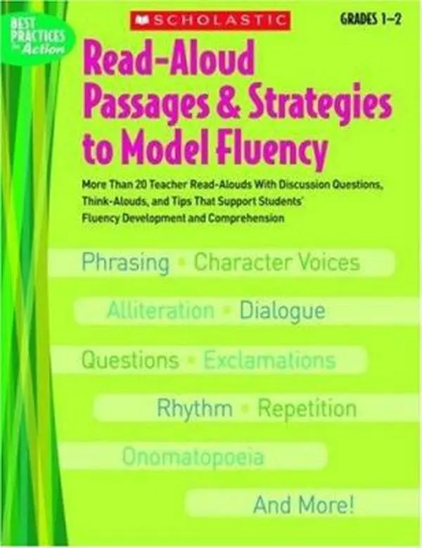 USED-Read-Aloud Passages & Strategies to Model Fluency: Grades 1 2: More Than 20 Teacher Read-Alouds With Discussion Questions, Think-Alouds, and Tips That ... Fluency Development and Comprehension (Paperback)
