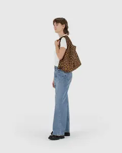 BAGGU- Standard Reusable Shopping Bag Leopard