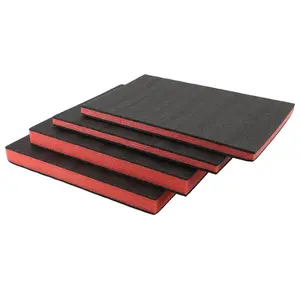 Tool Box Foam 4Pcs 18X12X2Inch & 18X12 X 1Inch,Shadow Foam Inserts for Cases,Polyethylene Storage Sheets for Toolbox